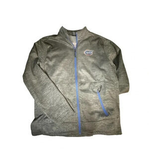 Colosseum Athletics Gray Florida Gators Full-Zip Sweatshirt Size‎ XL